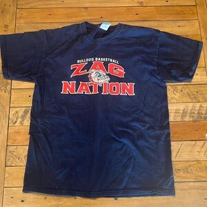 Gonzaga basketball t-shirt!!!